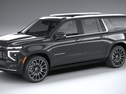Chevrolet High Country Suburban 2025 3D Model