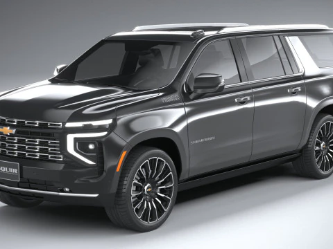 Chevrolet High Country Suburban 2025 3D Model