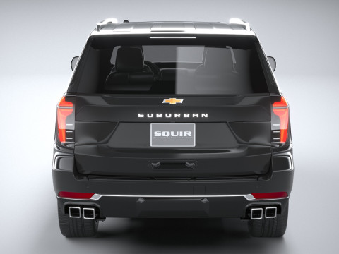 Chevrolet High Country Suburban 2025 3D Модель
