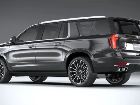 Chevrolet High Country Suburban 2025 3D Model