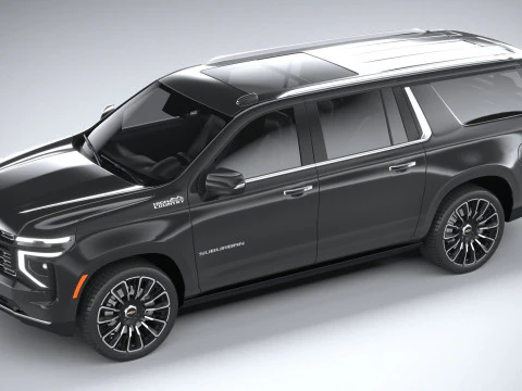Chevrolet High Country Suburban 2025 3D Model