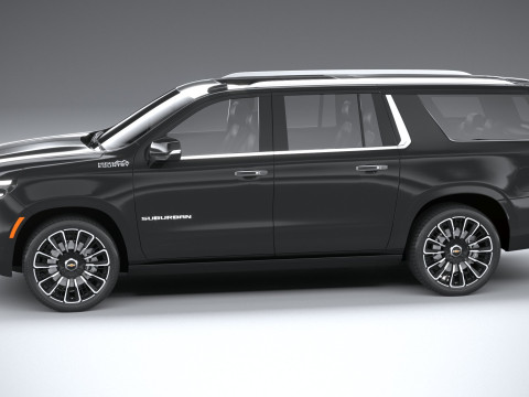 Chevrolet High Country Suburban 2025 3D Модель