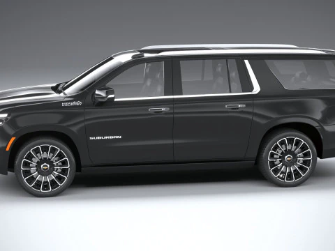 Chevrolet High Country Suburban 2025 3D Model
