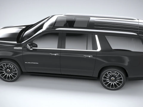 Chevrolet High Country Suburban 2025 3D Model