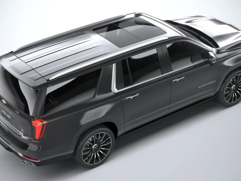 Chevrolet High Country Suburban 2025 3D Model