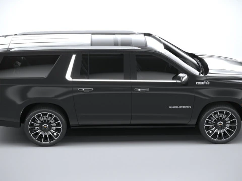 Chevrolet High Country Suburban 2025 3D Model
