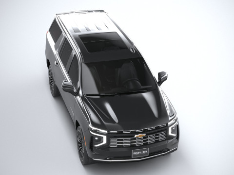 Chevrolet High Country Suburban 2025 3D Модель