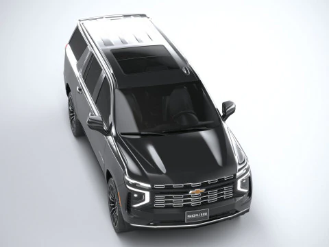 Chevrolet High Country Suburban 2025 3D Model