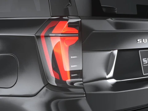 Chevrolet High Country Suburban 2025 3D Model