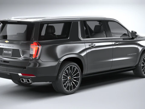 Chevrolet High Country Suburban 2025 3D Model