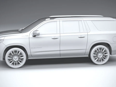 Chevrolet High Country Suburban 2025 3D Model