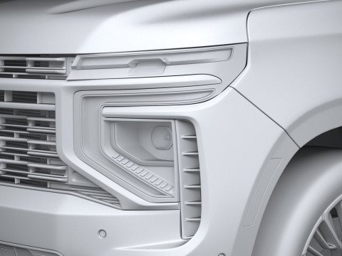 Chevrolet High Country Suburban 2025 3D Модель