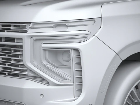 Chevrolet High Country Suburban 2025 3D Model