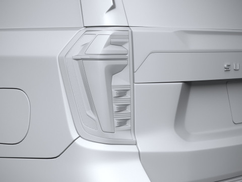 Chevrolet High Country Suburban 2025 3D Модель