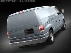 Van da s&eacute;rie E 2008 Modelo 3D