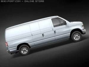 Van da s&eacute;rie E 2008 Modelo 3D