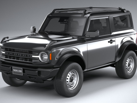 Bronco Base 2-door 2021 Modello 3D