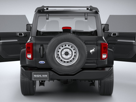 Bronco Base 2-door 2021 Modello 3D