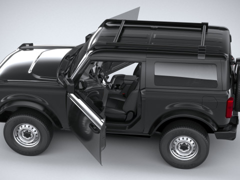 Bronco Base 2-door 2021 Modello 3D