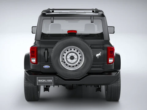 Bronco Base 4-Door 2021 3D Model