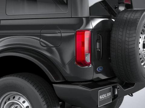 Bronco Base 4-Door 2021 3D Model