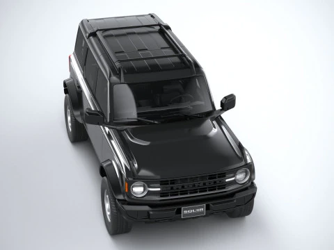 Bronco Base 4-Door 2021 3D Model