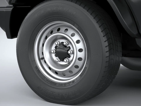 Bronco Base 4-Door 2021 3D Model