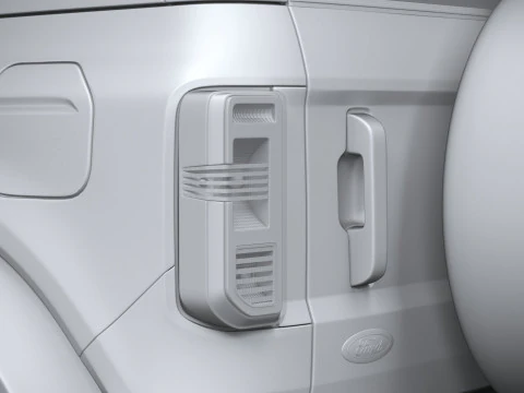 Bronco Base 4-Door 2021 3D Model