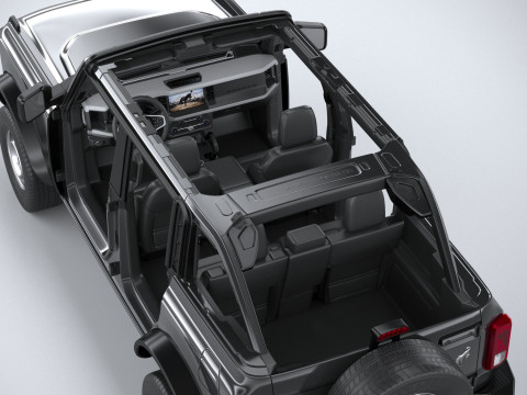 Bronco Base 4-Door 2021 3D मॉडल
