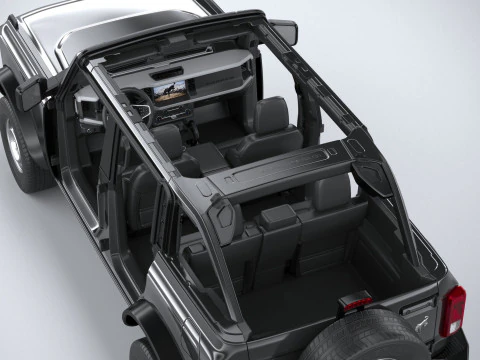 Bronco Base 4-Door 2021 3D Model