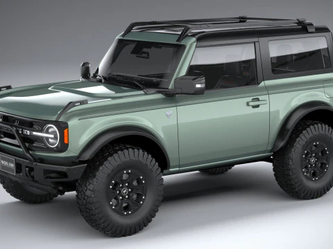 Bronco First Edition 2-door 2021 3D Модель