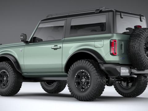 Bronco First Edition 2-door 2021 3D-Modell