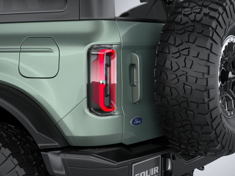 Bronco First Edition 2-door 2021 3D-Modell