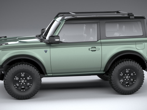 Bronco First Edition 2-door 2021 3D-Modell
