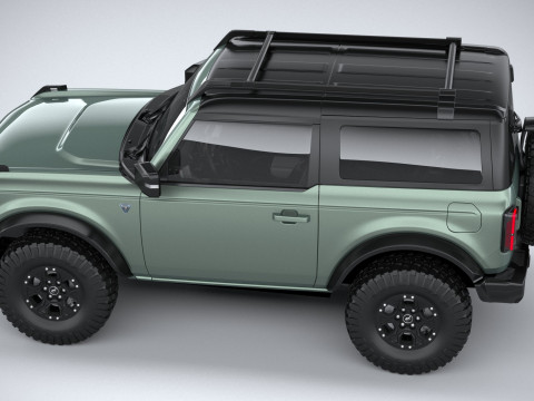 Bronco First Edition 2-door 2021 3D-Modell