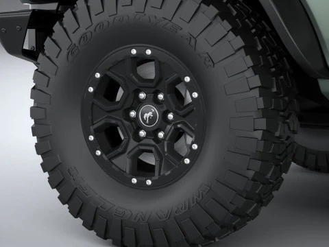 Bronco First Edition 2-door 2021 3D Model