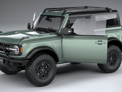 Bronco First Edition 2-door 2021 3D-Modell