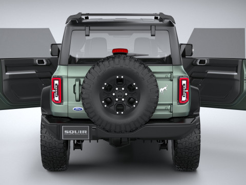 Bronco First Edition 2-door 2021 3D-Modell