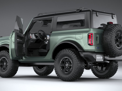 Bronco First Edition 2-door 2021 3D-Modell