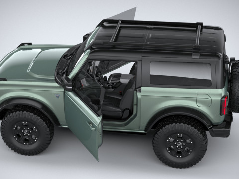 Bronco First Edition 2-door 2021 3D-Modell