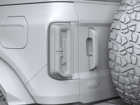 Bronco First Edition 2-door 2021 3D-Modell