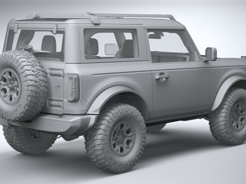 Bronco First Edition 2-door 2021 3D-Modell
