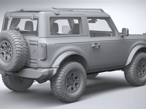 Bronco First Edition 2-door 2021 3D Model