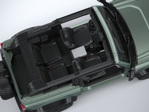 Bronco First Edition 2-door 2021 3D-Modell