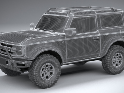 Bronco First Edition 2-door 2021 3D-Modell
