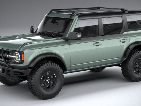 Bronco First Edition 4-door 2021 3D Model