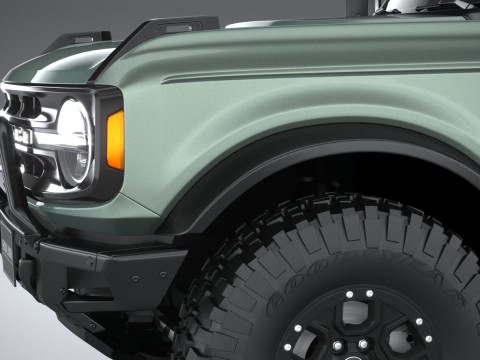 Bronco First Edition 4-door 2021 3D Model