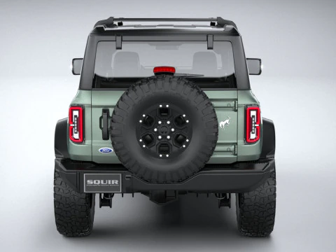 Bronco First Edition 4-door 2021 3D Model