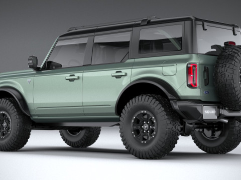 Bronco First Edition 4-door 2021 3D Model