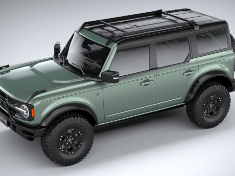 Bronco First Edition 4-door 2021 3D Model
